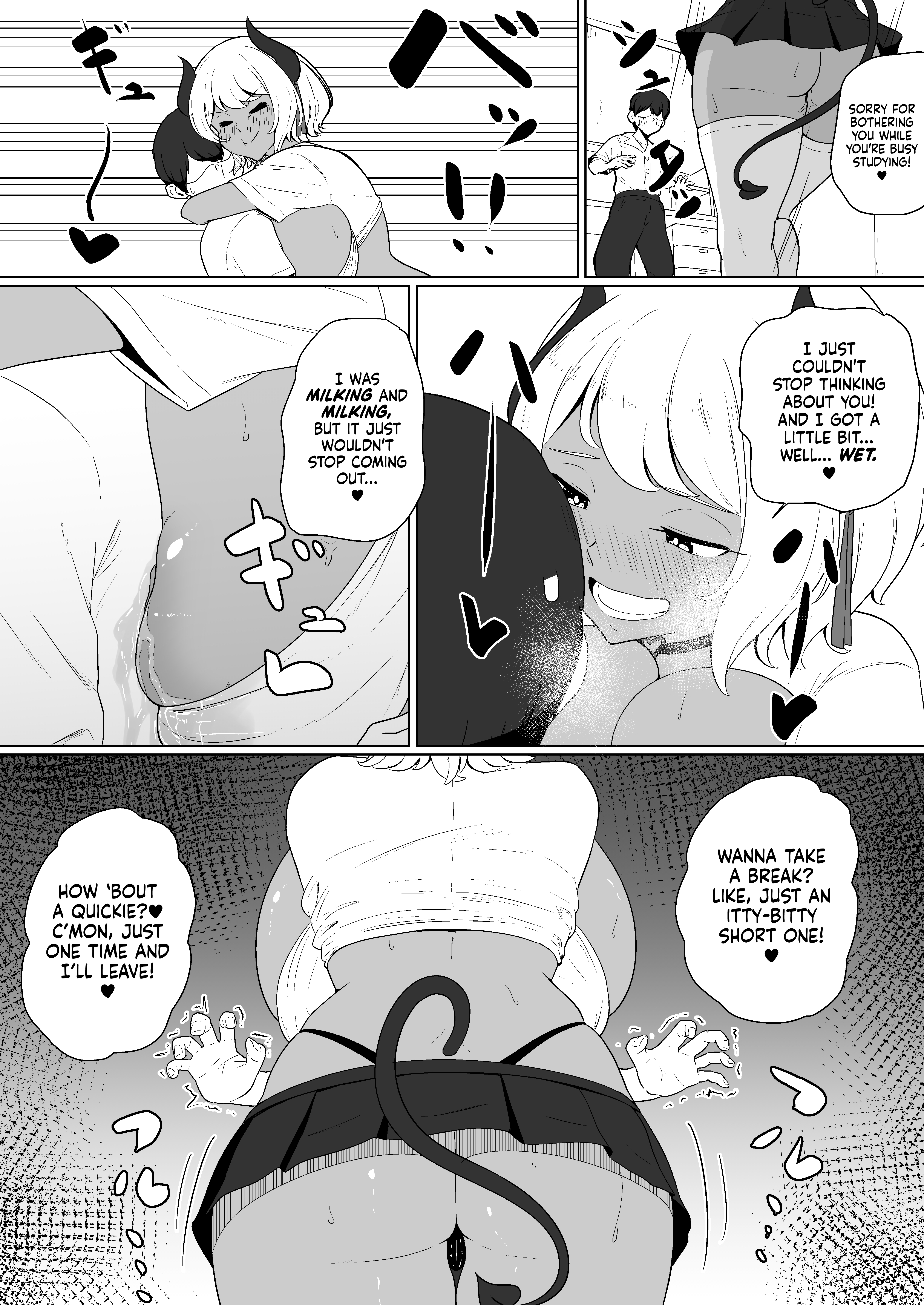 Hentai Manga Comic-Milking My Succubus Childhood Friend?! - Begging To Be Wrung Out After School!-Read-11